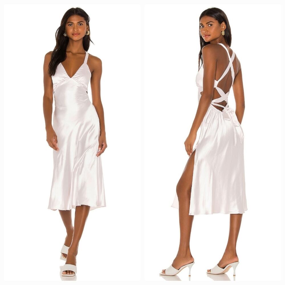 LPA Etta Dress in Champagne Pink XXS